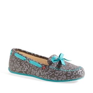 I Heart UGG Belle Mocassin Slippers Shoe